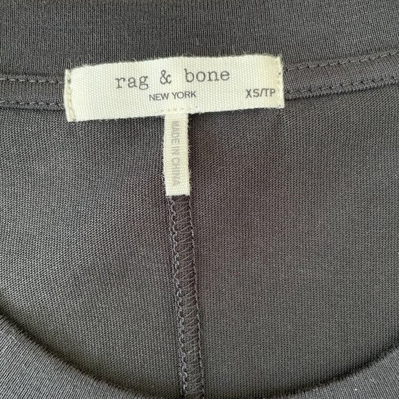 NWOT Rag & Bone wrap front T-shirt dress Sz XS - Picture 7 of 8
